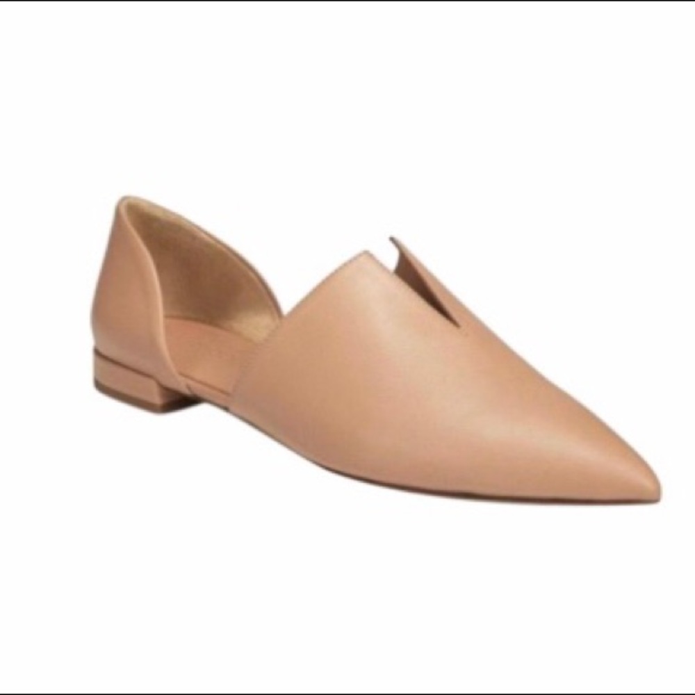 Vince Split Darlington Flats Pumps